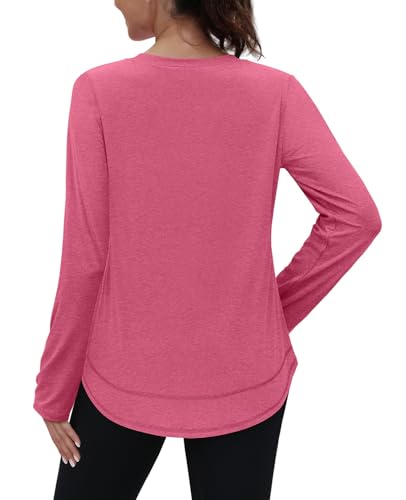 XIEERDUO Women's Workout Tops Long Sleeve Quick Dry Shirts for Hiking Running S-3XL - Image 6