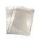 3.25" x 4'' inches Food Safe Adhesive Self-Sealing Resealable Clear Plastic Flat Cello Wrap Cellophane Favor Candy Cookie Treat Jewelry Retail Gift Bags 100pcs