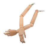 manequim masculino preto Articulaciones flexibles: las manos de maniquí articuladas cuentan con articulaciones flexibles, lo que ofrece una alta flexibilidad para satisfacer diversas necesidades de actividad en diferentes escenarios de juego de roles, escultura de mano, brazo de maniquí articulado