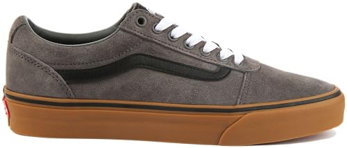 Vans Men's Ward Sneaker, Suede Pewter Gum, 103