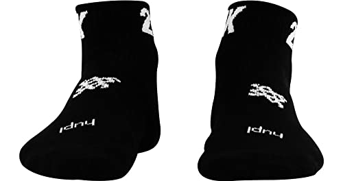 Meia Curta para Corrida HUPI - Running Pro 21K Preto, Cor: PRETO