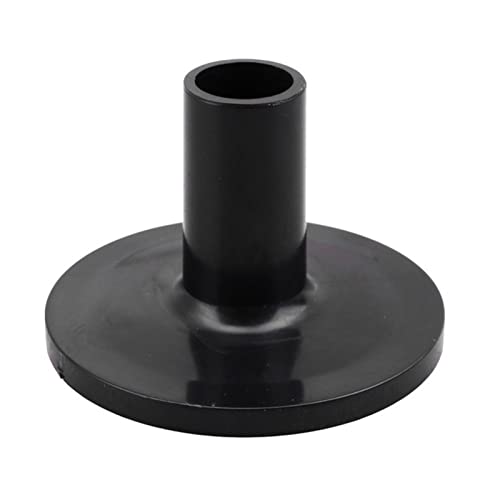 8 piezas de protectores para platillos con base de brida para instrumentos de batería, prácticos, portátiles, de plástico resistente al desgaste miniatura 3