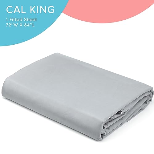 Comfort Spaces Coolmax Moisture Wicking Fitted Sheet ONLY Super Soft, Fade Resistant - Image 2