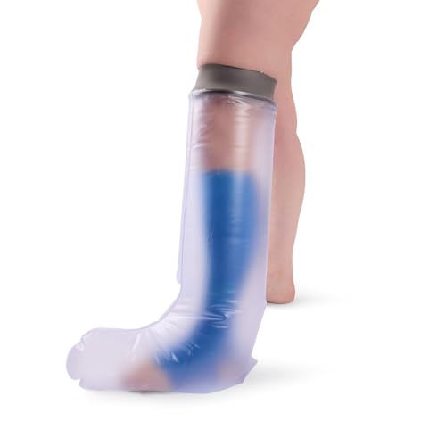 Couvre-plâtre étanche jambe pour éviter l'eau sur les bandages