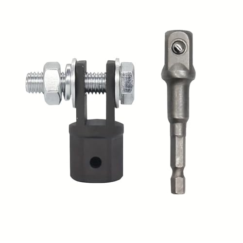 Cric de ciseaux de voiture adaptateur 1/2 pouces pour lever sans effort avec perceuse