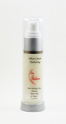 SILVER CREAM by True Radiance, Collagen for Anti-Aging, Wrinkle Reduction and Skin Rejuvination. Has Argireline 20%, DMAE, Alpha lipoic acid, APT, Ceremide 3, Hyaluronic acid PARABEN FREE 1 oz /30ml.