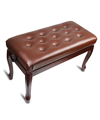 IBOWZ Banquette Piano Banc,Tabouret Piano Tabourets pour Clavier Duet, Banc de Clavier à Levage hydraulique avec Structure en Bois Dur Massif, 76 x 36 x 48-58 cm, Marron - Les Beatles, Paul McCartney, John Lennon, RIngo Starr, George Harrison IBOWZ Banquette Piano Banc,Tabouret Piano Tabourets pour Clavier Duet, Banc de Clavier à Levage hydraulique avec Structure en Bois Dur Massif, 76 x 36 x 48-58 cm, Marron