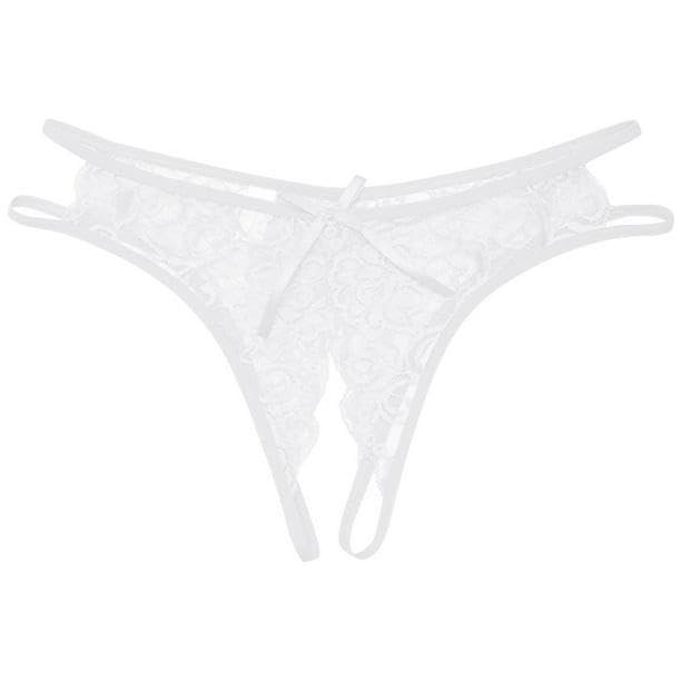 meezx fashion Lace Open-Crotch Thong Panties Underwear-picture-30
