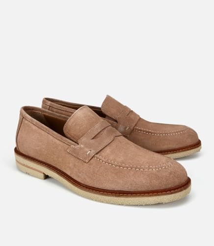 Resim HOTİÇ Erkek Süet Deri Siyah Klasik Loafer 