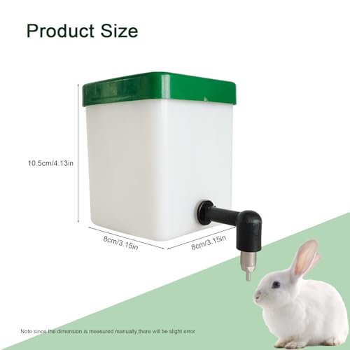 Cyrading CY-16OZ 500Ml Cage Water Bottles For Rabbits, Ferrets, Guinea Pigs Non Drip Hanging Rabbit Water Bottle For Small Animal ﻿ thumb #1