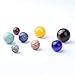 Kuinha Desk Planets Handmade Natural Gemstone Celestial Creative Gift Home Decorations