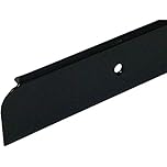 End cap Black - 30mm Kitchen Worktop Edging Strip, Trim, Cap, End,Corner,Straight