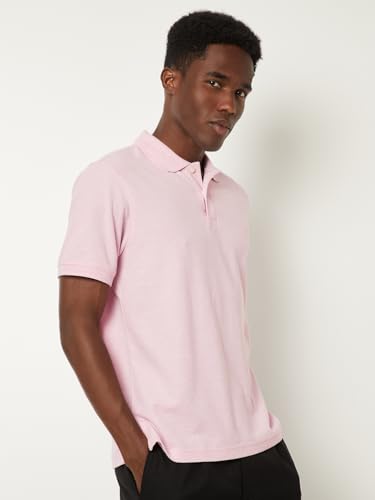 Image of Max Men Solid Polo T-Shirt