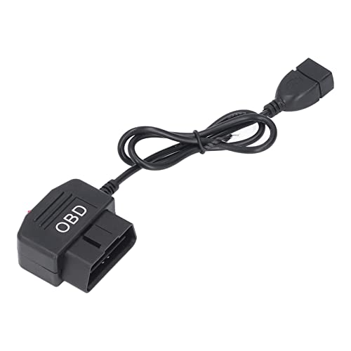OBD Power Adapter Cable 18.9in OBD Power Cable with Switch, Acc Mode Low Voltage OBD Cable, Universal OBD Cable Plug with Switch for Dash Camera Phone Charging by Yosoo Health Gear - Image 8