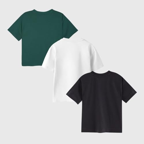 Image of Nap Chief Kids Cotton Characters T-Shirts for Boys & Girls, Kids T-Shirt for Casual Wear - Pack of 2
