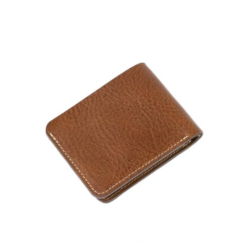Leather Dollar Bill Wallet compatible with AirTag4