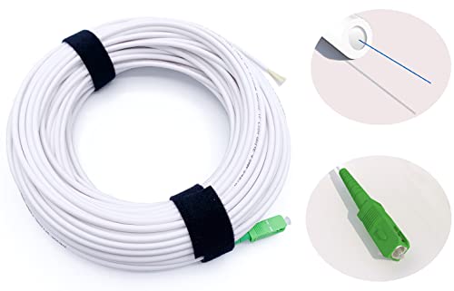 Fibre Optique SC/APC Monomode OS2 50m à Faible Atténuation