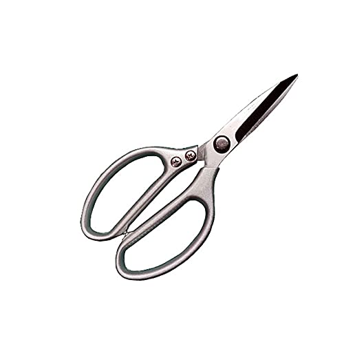 Forbici da Ufficio 1PC Forbici potenti, Adatte per lavori manuali industriali e Domestici, Resistenti alle Alte Temperature, in Argento, Possono Tagliare i tappeti