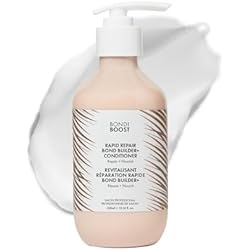 BONDIBOOST Rapid Repair Bond Builder + Conditioner for Damaged Hair [10.14 fl oz], Strengthen + Hydrate + Restores Hair Health with Deep Conditioning Treatment