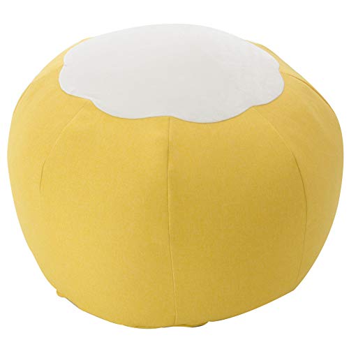 セルタン 直径約33cm カバーが洗える POTE-CHIBI ポテチビ イエロー 日本製 A812a-630YE/618WH