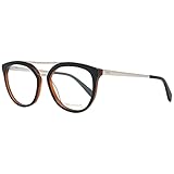 Protective case included Emilio Pucci Unisex-Erwachsene EP5072 005 52 Brillengestelle, Schwarz (Nero)