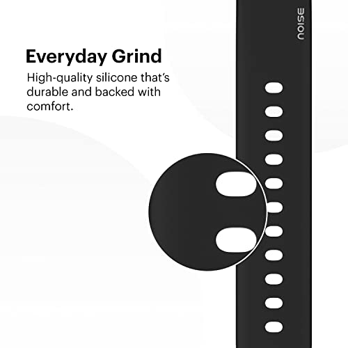 Image of Noise 22 MM Silicone Smartwatch Strap - Red - Compatible with ColorFit Ultra, ColorFit Pro 3 /Assist, ColorFit Nav /Nav+, NoiseFit Endure, NoiseFit Fusion, NoiseFit Evolve