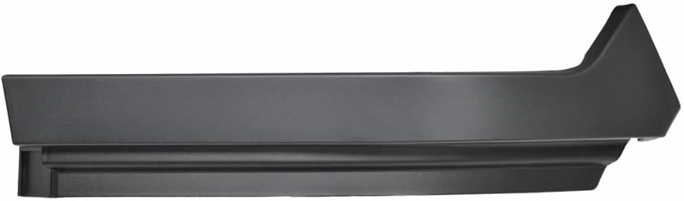 for Ram 1500/2500/3500 2010-2018 Bumper Cover Filler Molding Driver and Passenger Side | Pair | Front | w/Rebel/Warlock Package | Textured Black | Replacement for CH1046121, CH1047121