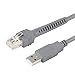 SinLoon Symbol Ls2208 USB Cable USB A to RJ45 Coiled Spiral Extension Cable Barcode Scanner Ls1203 Ls4208 Ls4278 Ds6707 Ds6708 USB Cable (10ft,3M)