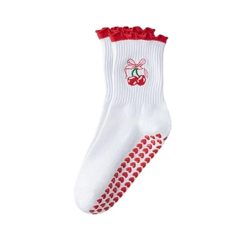 WATERBELINE Calcetines atléticos antideslizantes para pilates, con agarre de silicona, para gimnasio, entrenamiento, con puntera completa, para evitar el tobillo