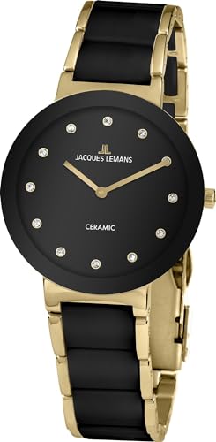 Montre bracelet Jacques Lemans Monaco 42-7K pour femmes en acier chic
