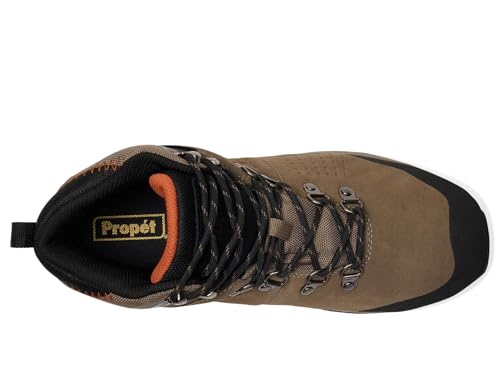 Image of Propet Mens Conrad Round Toe Hiking Hiking Casual Boots Ankle - Black, Grey