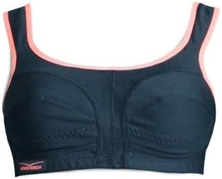 Venice Beach Women's Non-wired Sports Bra HY 46 Navy-Pink C 44