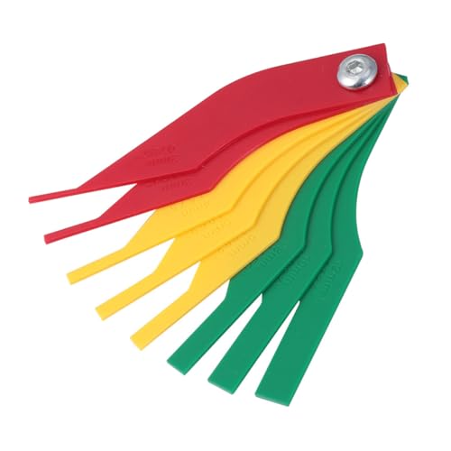 PartyKindom Car Brake Pad Scale Brake Pad Gauge Thickness Gauge for Measuring Tool High Precision