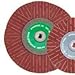 Dynabrade Coated Aluminum Oxide Sanding Star - 180 Grit - Arbor Attachment - 1 1/2 in Dia #8-32 Center Hole - 93544 [PRICE is per EACH]