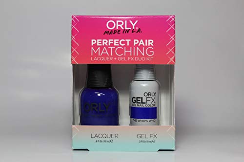 ORLY Perfect Pair Lacquer + Gelfx The Who's Who