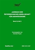 Jahrbuch der Österreichischen Gesellschaft für Agrarökonomie.
