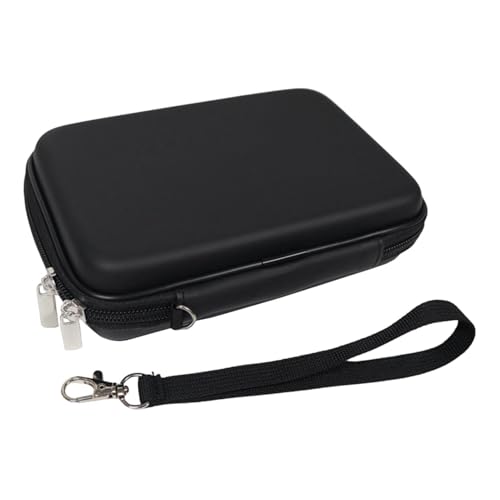 Étui de rangement pour fléchettes sac de transport noir pour 3 fléchettes et accessoires