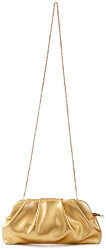 Women's Evening Bag Ruched Clutch Purse Detachable Chain Crossbody Bag - Image 5