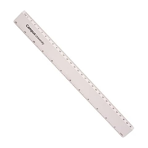 Regla de aluminio Campus University HL8603-30, 30 cm Cover