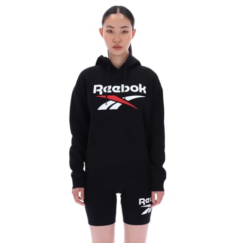 Sweat-shirt à capuche Reebok femme pour le running matinal et le style décontracté de l'été