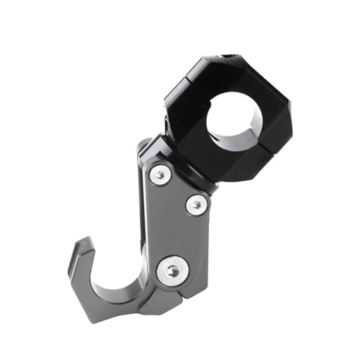Crochet de moto universel en aluminium gris pour PCX160 et PCX 150