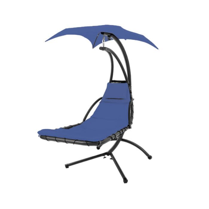 Garden Winds Custom Fit Replacement Canopy Top Cover Compatible with The Best Choice Products Sky1831 Hanging Curved Chaise Lounge Chair - Upgraded