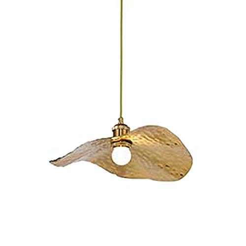 Feuille de style américain suspension LED d&eacute;corative pour chambre et salon