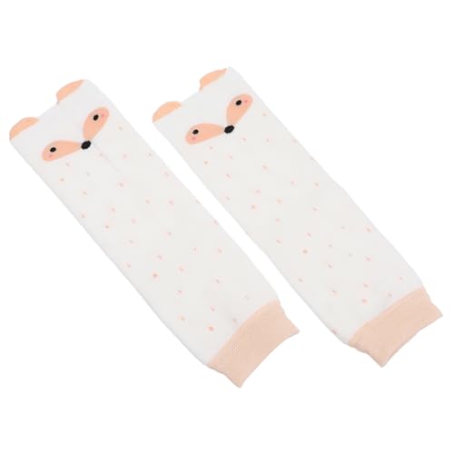 SAFIGLE Cartoon Fox Knee Pads Thickened Leg Warmers for Non Slip Soft Breathable Winter Protector