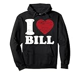 J'aime Bill, j'aime Bill Red Heart Sweat à Capuche