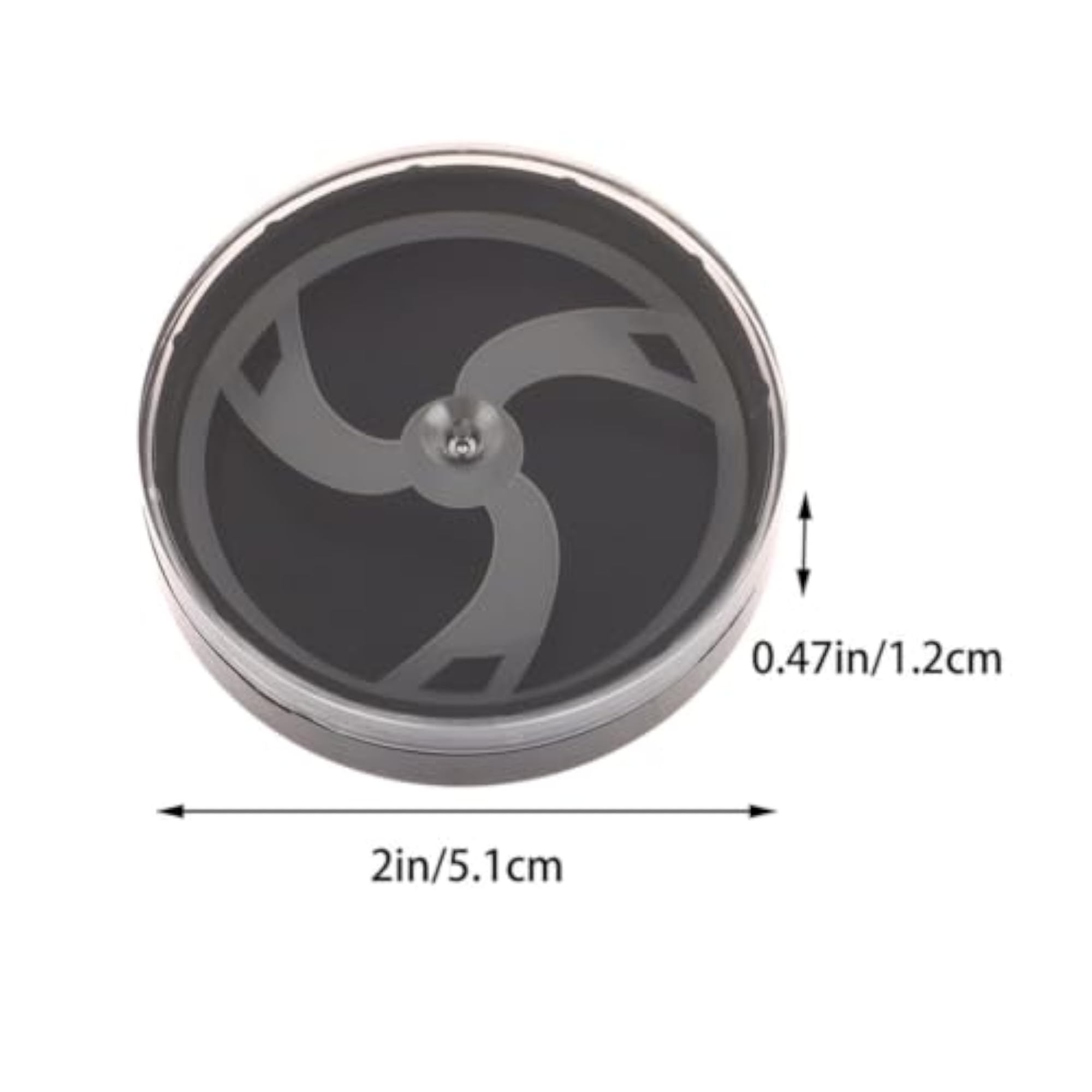 Black Base Round ABS Watch Box