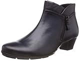 gabor schuhe stiefeletten schwarz Abriebfeste Sohle Gabor Shoes Damen Basic Stiefeletten, Blau (River (Effekt) 26), 40.5 EU