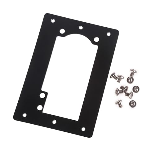 RALIYATX Marco de metal para fijar una fuente de alimentación de 1U en un armario de escritorio de 2U