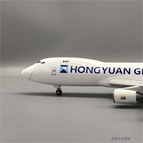 Modelo de avión de carga belga 747-8F para decoración de salones 7