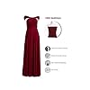 Bridesmaid Dress,Womens Long Prom Dresses Infinity Dress with Bandeau, Convertible Dress, Bridesmaid Dress, Long,Short, Plus Size, Multi-Way Dress, Twist Wrap Dress